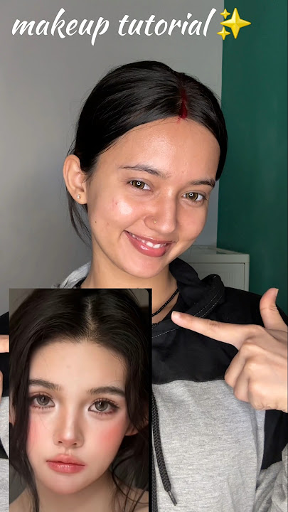 korean makeup tutorial 💓 #makeuptutorial #koreanmakeup #douyin #douyinmakeuptutorial