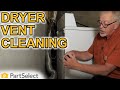 Dryer Troubleshooting:  How to Properly Clean Your Dryer Vent | PartSelect.com