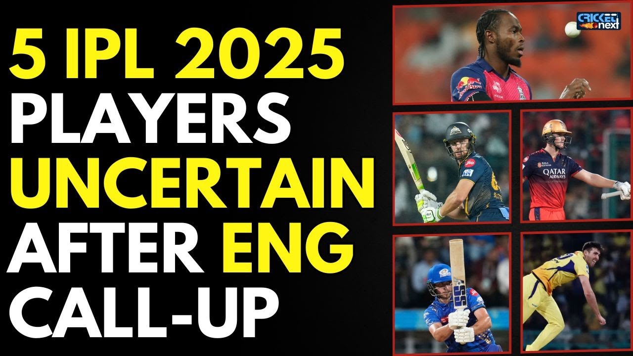 5 IPL 2025 Players In England Squad For ODI Series vs West Indies Starting May 29 | Cricket News