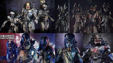 ALL PREDATOR CLASSES ON PREDATOR: HUNTING GROUNDS UNMASKED 2022 MAX SETTINGS CINEMATIC 1440p60 fps
