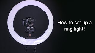 We take you through a step-by-step guide in setting up your ring
light. see link below for kits featured this video as well others
https://photogear.co...