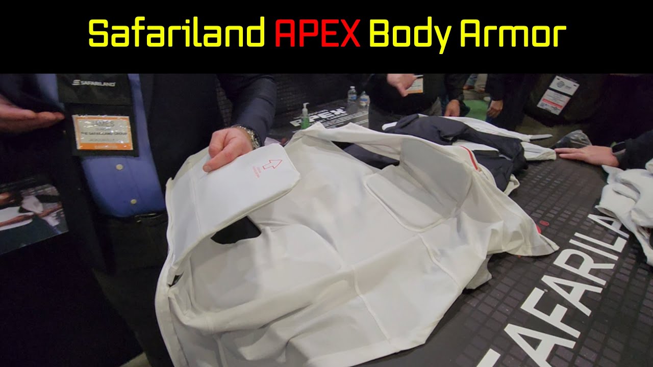 Safariland APEX Body Armor SHOT Show 2024 YouTube