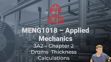 MENG2018 - ASME CODE CALCULATIONS - Drum Thickness Calculations