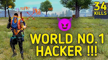 SOLO VS SQUAD || WORLD NO.1 HACKER ??? RGS50 LAUNCHER GUN HACKER😱 I EVER MET💀 99% HEADSHOT INTEL I5