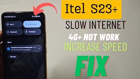 Itel S23+ Slow Internet Problem | Data Not Work 4G+ Setup With APN