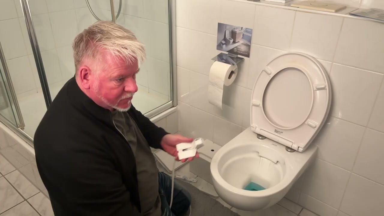 Dusch-WC Testset    „Sie erfahren so das echte und überzeugende Gefühl der Reinigung mit Wasser“