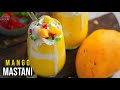       hot summer special mango mastani recipe