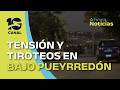 Quinteros tras el tiroteo en Bajo Pueyrredón: "Pido tranquilizar los ánimos"