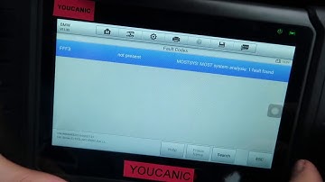 How to Troubleshoot a MOST System Analysis Issue on a BMW