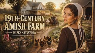 You Step Into a 19th-Century Amish Farm in Pennsylvania | History for Sleep