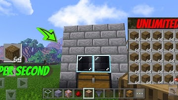 How to make wood farm with command block in Minecraft/Minecraft guide