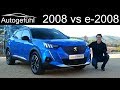 all-new Peugeot 2008 vs Peugeot e-2008 FULL REVIEW comparison petrol vs EV - Autogefühl