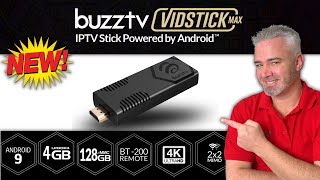 FIRESTICK REPLACEMENT? BUZZTV VIDSTICK MAX REVIEW - 128GB STORAGE!