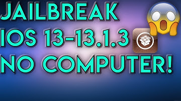 How To Jailbreak iOS 13 😍 iOS 13 Jailbreak (NO COMPUTER)