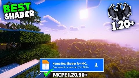 Best Rtx Shader For Minecraft Pe 1.20.50+ || Best Bsl Shader for Minecraft Bedrock 1.20 ||