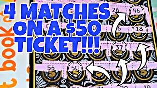 4 MATCHES! NICE WIN! Ending the $50 ticket chase session!