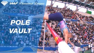 Sam Kendricks Jumps 5.82 To Win The Mens Pole Vault - Iaaf Diamond League Paris 2017