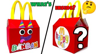 OPENING MYSTERY Lego GARTEN OF BANBAN 🍟Happy Meal Box 😱| Unofficial Lego DIY