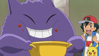 Ash's Gengar's Cute & Cool Moments From Pokemon Journeys Episode 92!