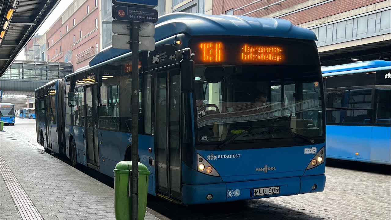 Van Hool New AG300 €3 (2005) ZF MUU-905 BKV 🇭🇺 (ex 631 GVU 🇳🇱)