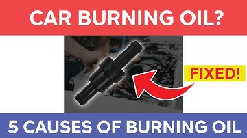 Car Burning Oil? Top 5 Causes of an Internal Oil Leak