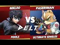 Delta 8  mkleo joker vs paseriman fox smash ultimate  ssbu