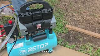 Retop 9L Oil Free Air Compressor