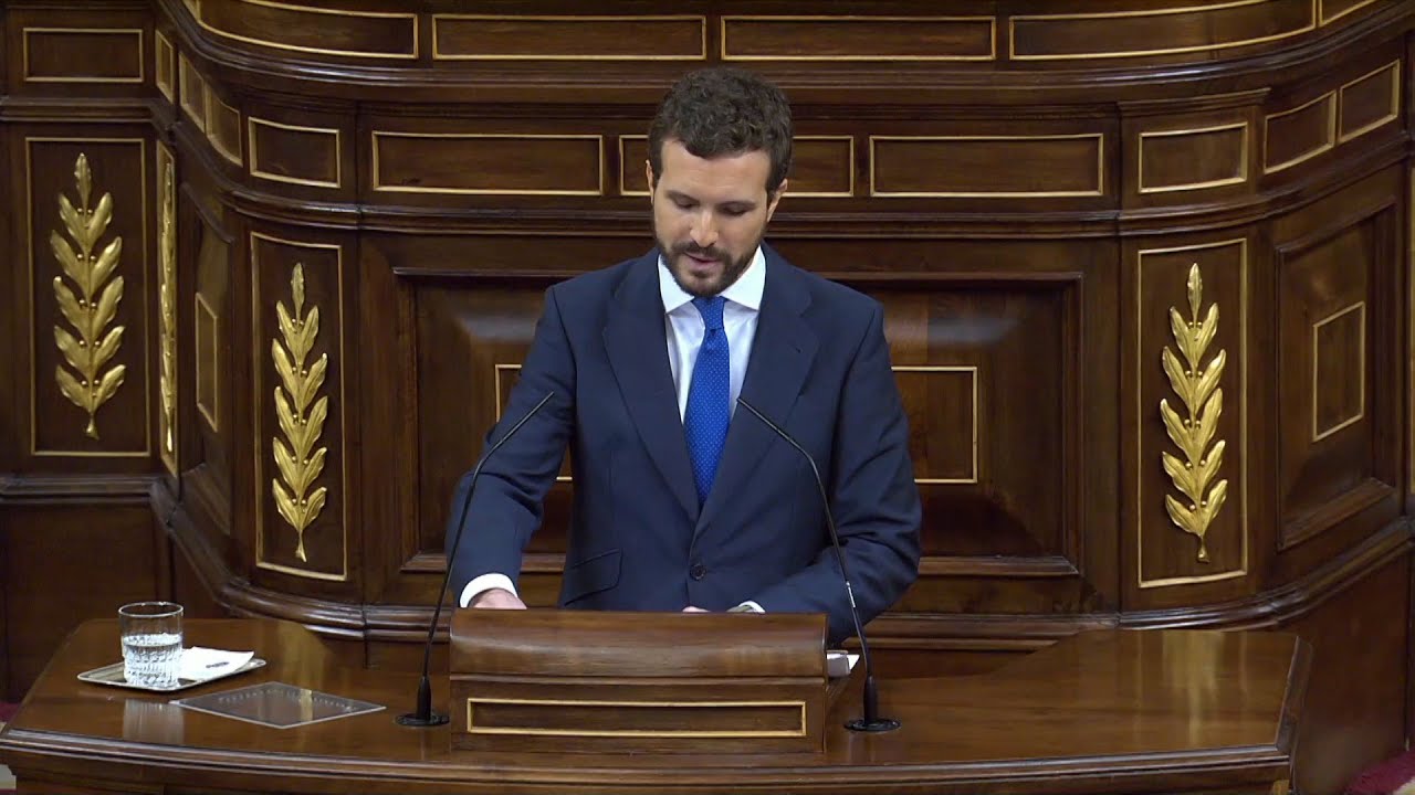 Pablo Casado / Debate de Investidura / 07 de enero de 2020