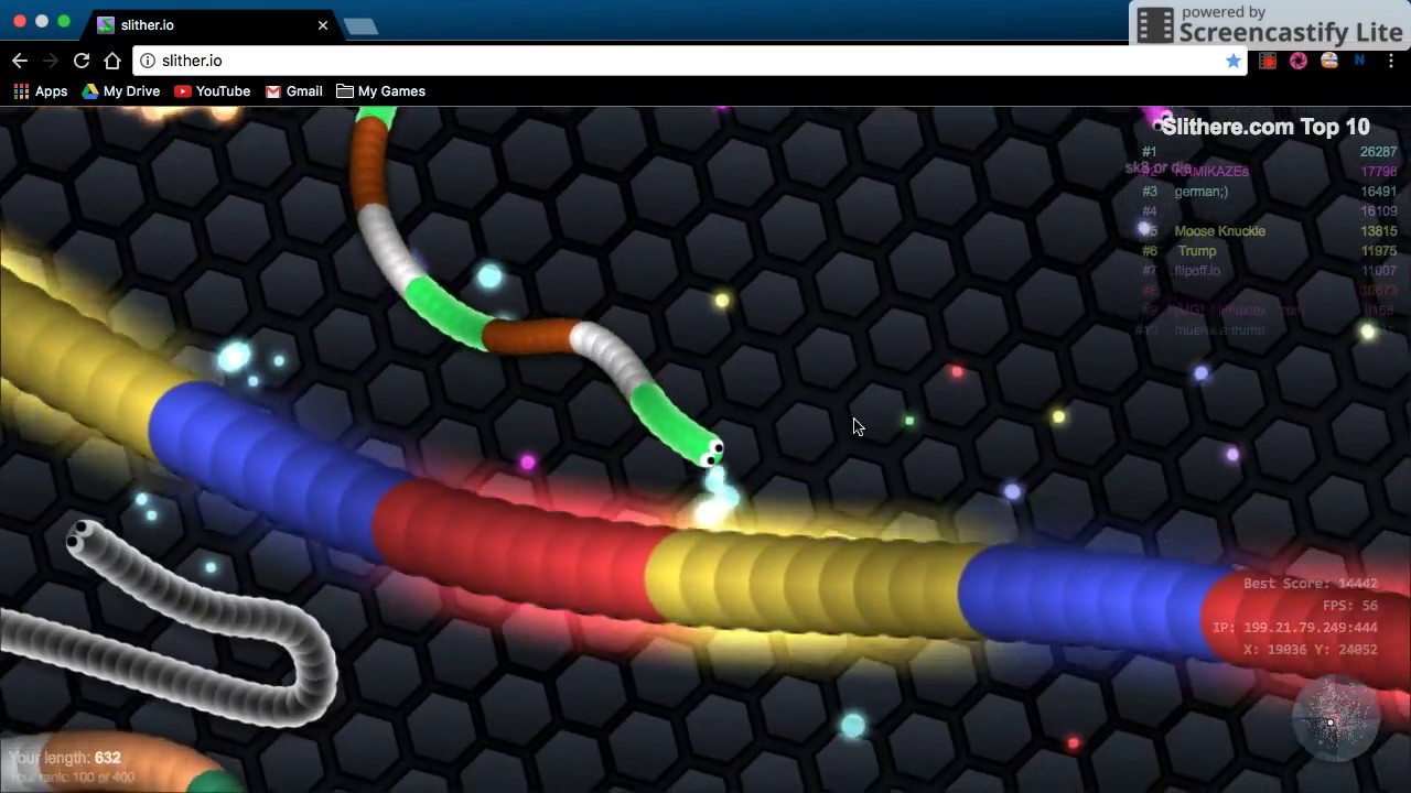 games people play Slither.io Let's Play | Epic Takedowns!