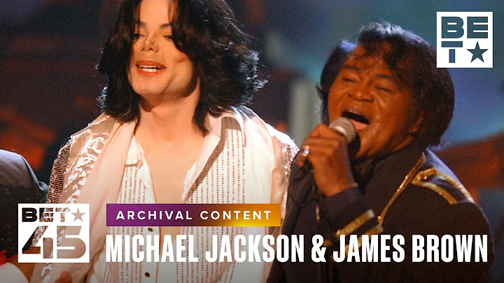 Michael Jackson Presents James Brown with Lifetime Achievement Award at the 2003 BET Awards | BET 45