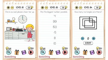 Brain Test Level 81 82 83 84 85 Walkthrough