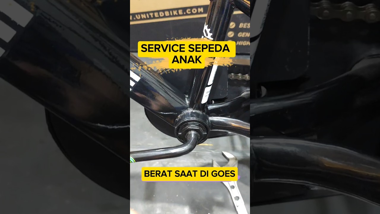 SERVICE SEPEDA ANAK||BERAT SAAT DI KAYUH||SERVICE BB