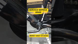SERVICE SEPEDA ANAK||BERAT SAAT DI KAYUH||SERVICE BB