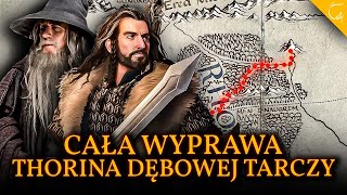 Kompletna Wyprawa Thorina Dębowej Tarczy do Ereboru | Hobbit Cała Historia