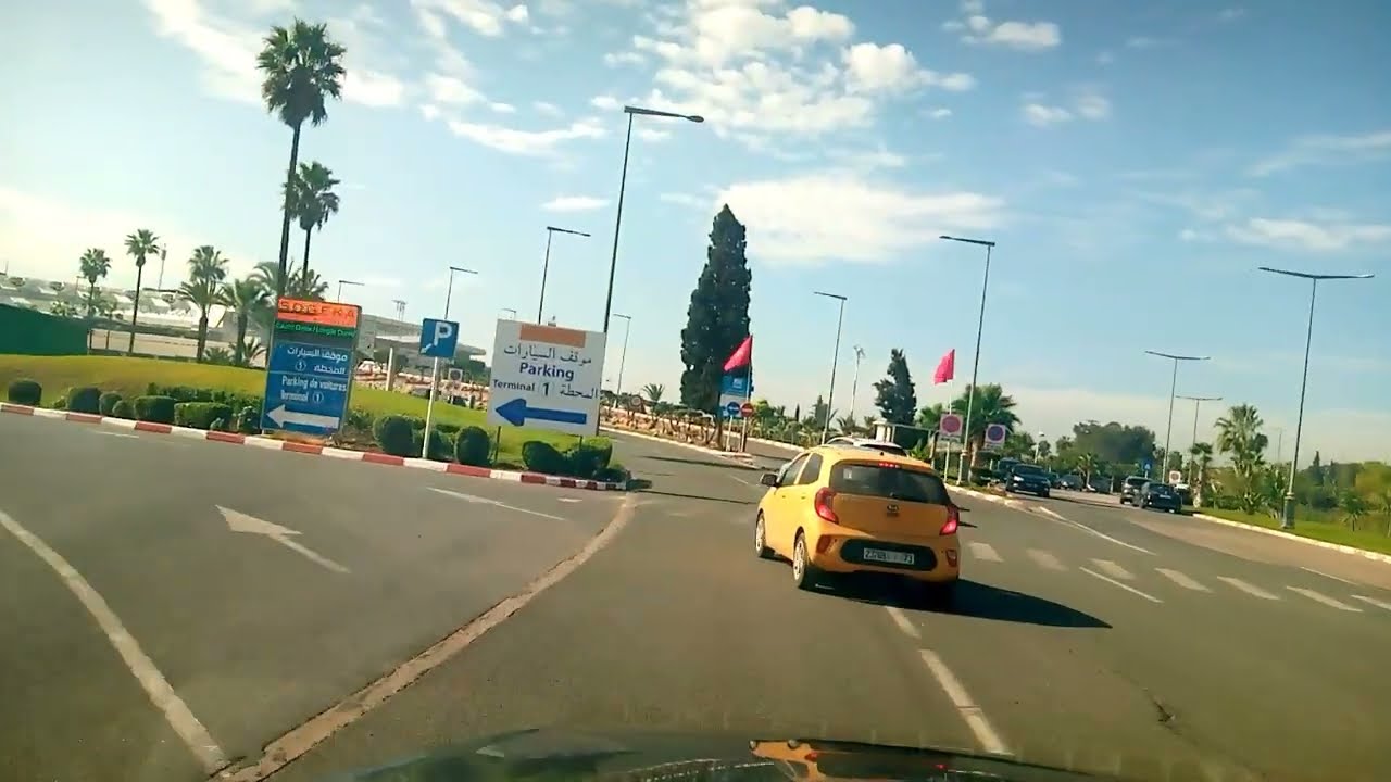 جولة رائعة في مطار محمد الخامس الدولي بالدار البيضاء