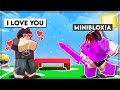 So I Went *UNDERCOVER AS MY GIRLFRIEND* In Roblox BedWars!