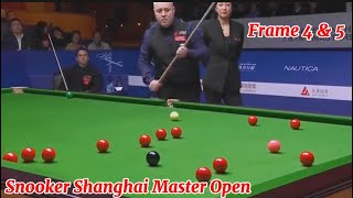 Snooker Shanghai Master Open Ronnie O’Sullivan VS John Higgins ( Frame 4 & 5 )