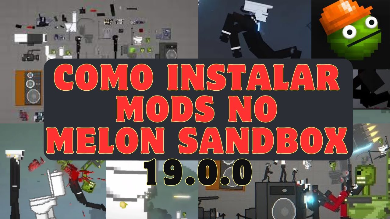 Skibidi Toilet v3 Part 3 for Melon Playground Mods (Melon Sandbox