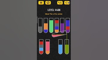 Water sort puzzle level 4466