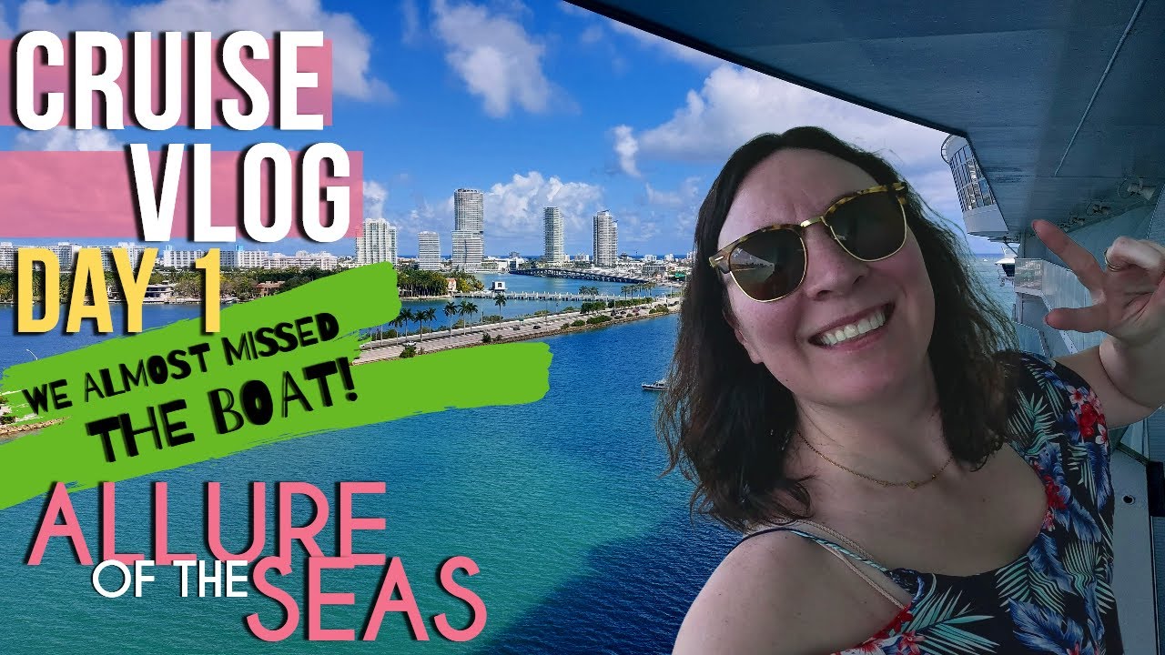 CRUISE VLOG: Boarding our Transatlantic Cruise, but we nearly missed our ship! // Royal Caribbean