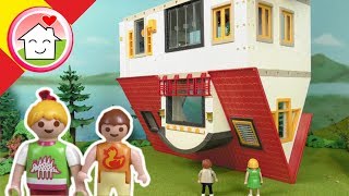 Playmobil En Español Una Casa Al Revés - La Familia Hauser