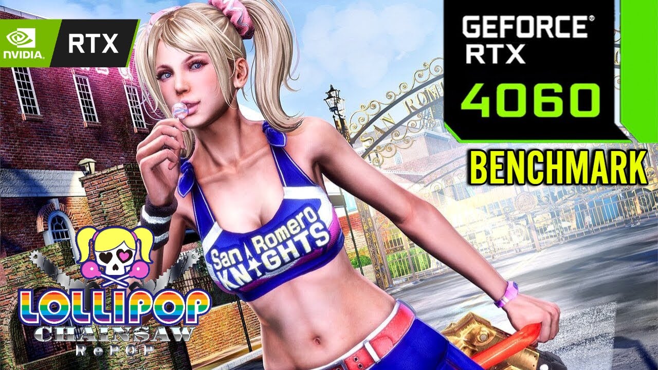 Lollipop Chainsaw RePOP : RTX 4060 8GB - PC BENCHMARK - YouTube