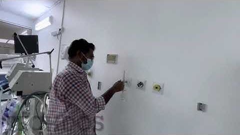 Medical Oxygen Outlet maintenance | Hospital | Techdos