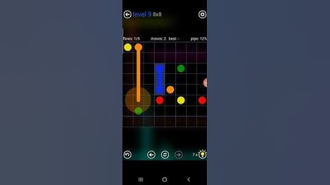 How to solve flow free (extreme pack 8*8 level 9)
