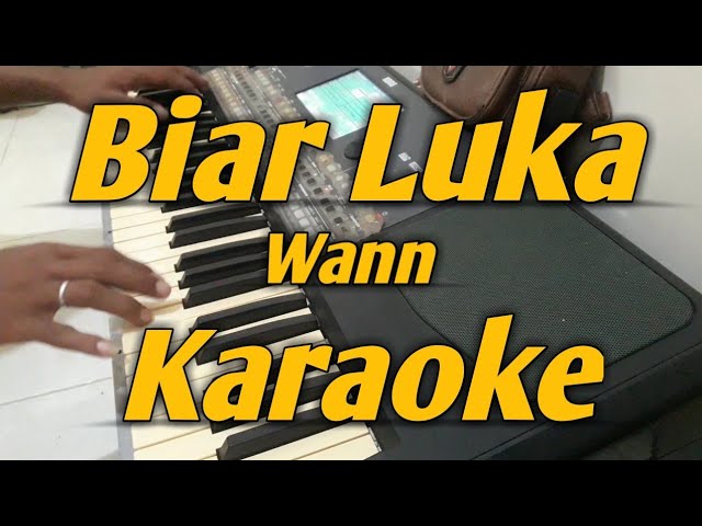 Biar Luka (Biarlah Aku Pergi) Karaoke Nada Pria Versi Regge Korg PA600 class=