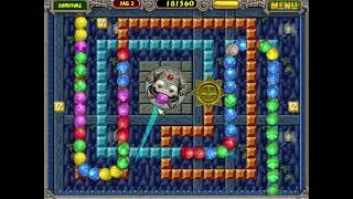 Zuma Eror (Mod) : Game 009 ; Gauntlet | Survival - Mario Bros Underground
