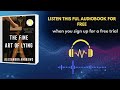 The Fine Art of Lying Audiobook Summary | Alexandra Andrews Thriller