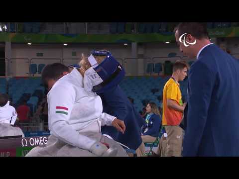 Wheelchair Fencing| KRAJNYAK v BURDON| Women’s Individual Epee A | Rio 2016 Paralympic Games