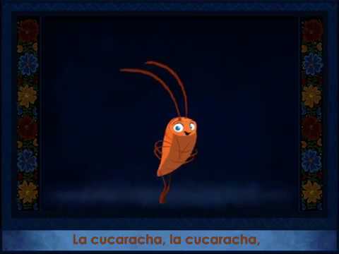 La Cucaracha   Songs for Kids  Canciones Infantiles Learn Spanish