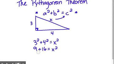 The Pythagorean Theorem - Finding Missing Side Lengths